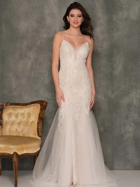 Dave &amp; Johnny A10386W Wedding Dress