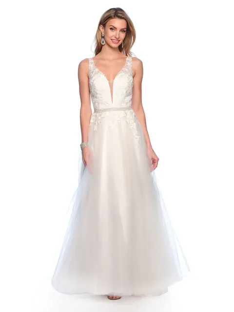 Dave &amp; Johnny 10765W Wedding Dress