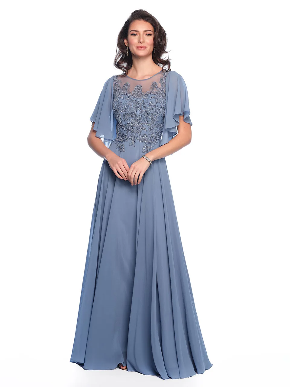 Dave & Johnny 11676W Dress — front view