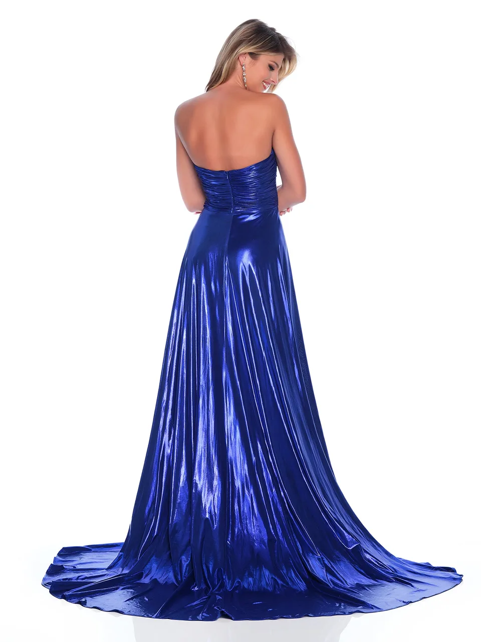 Dave & Johnny 12328 Prom Dress — back view