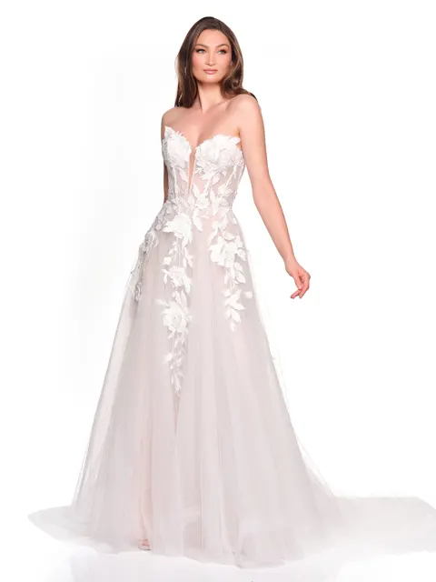 Dave &amp; Johnny 12556 Wedding Dress