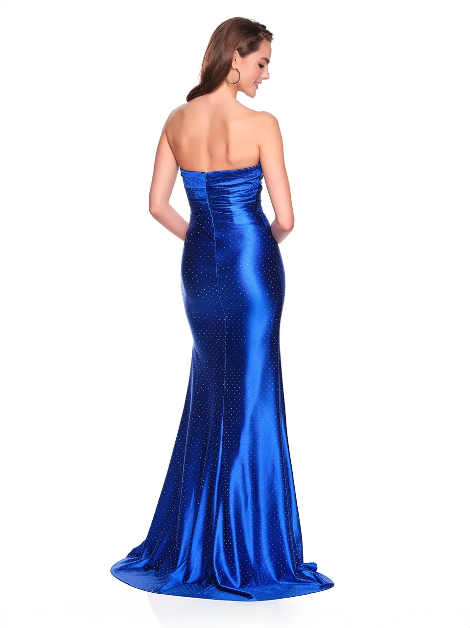 Dave & Johnny 12769 Prom Dress — back view