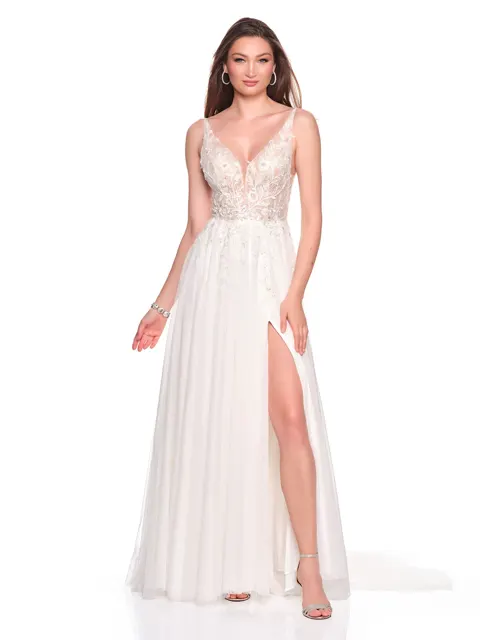Dave &amp; Johnny 12831 Wedding Dress