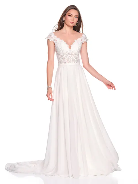 Dave &amp; Johnny 12857 Wedding Dress