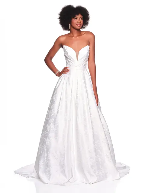 Dave &amp; Johnny 12859 Wedding Dress