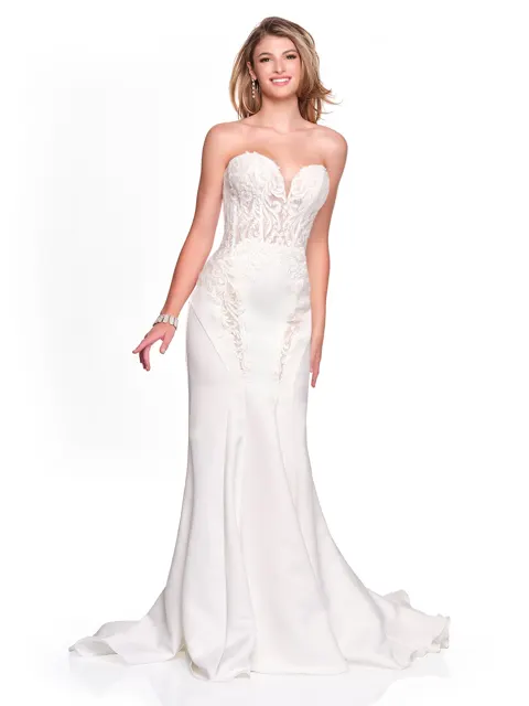 Dave &amp; Johnny 12865 Wedding Dress