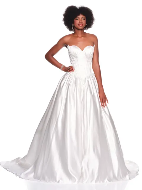 Dave &amp; Johnny 12866 Wedding Dress