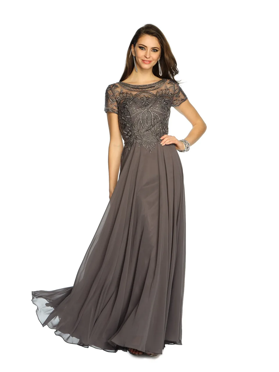Dave & Johnny A9071 Dress — view 5