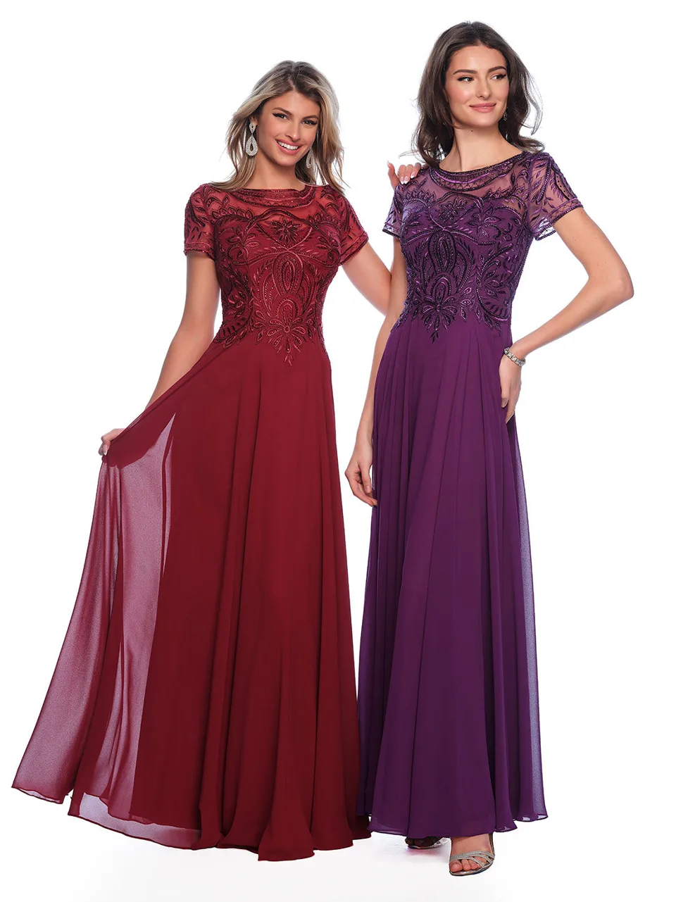 Dave & Johnny A9071 Dress — view 3