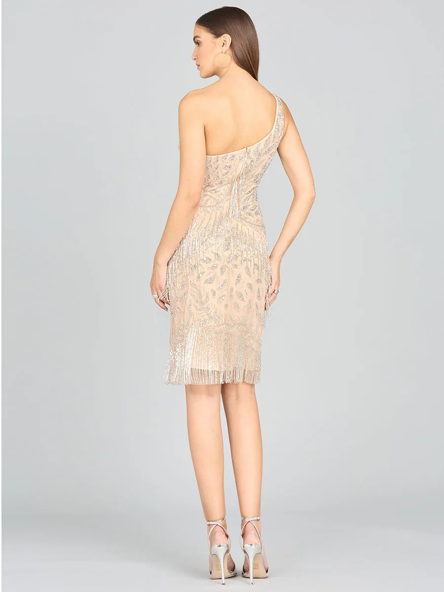 One Shoulder Cocktail Dress by Lara New York — style 29140