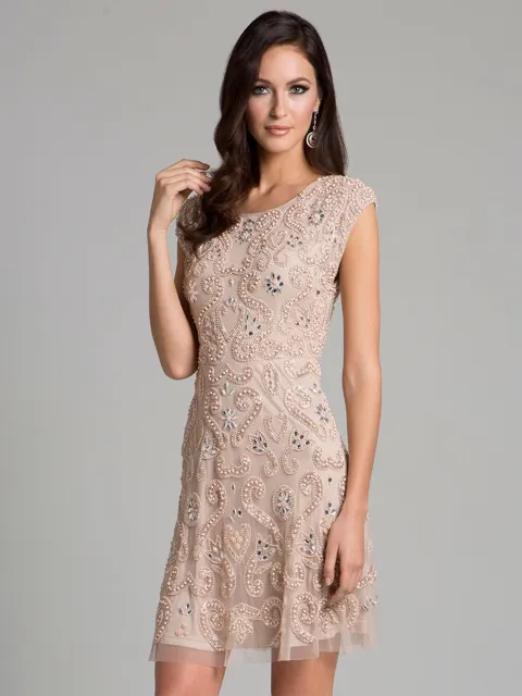 Nude Short Dress