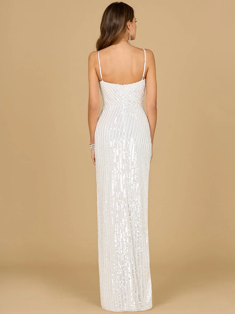 Tiffany Sequin Bridal Gown by Lara New York — style 51148