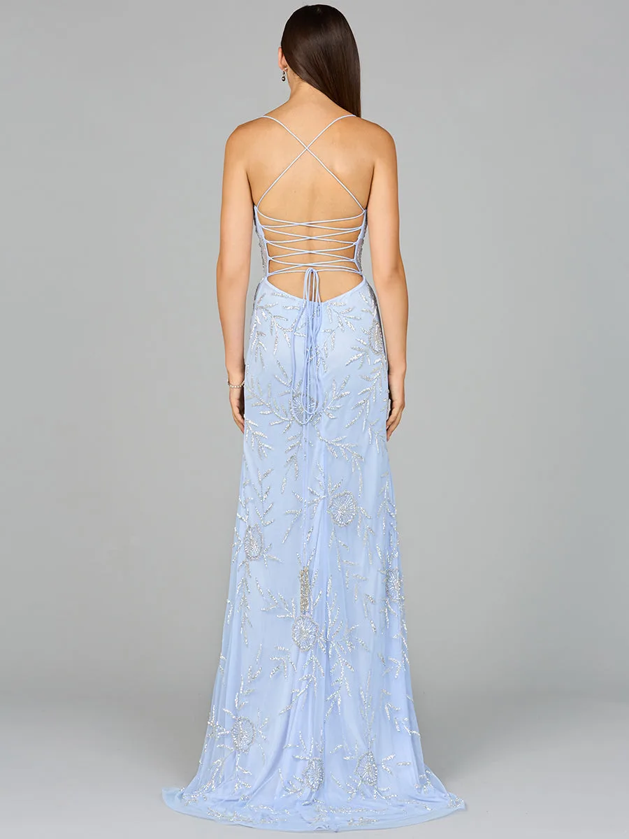 Corset Dress with Straps by Lara New York — style 9951