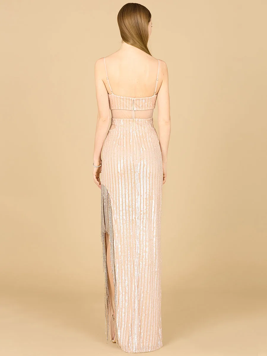 Baby Jane Fringe Dress by Lara New York — style 9975