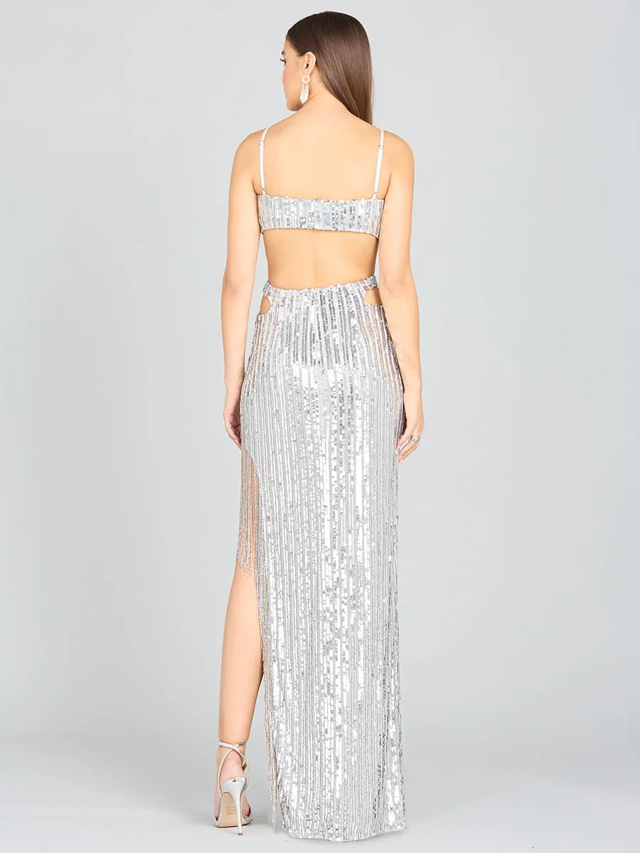 Baby Jane Fringe Dress by Lara New York — style 9975