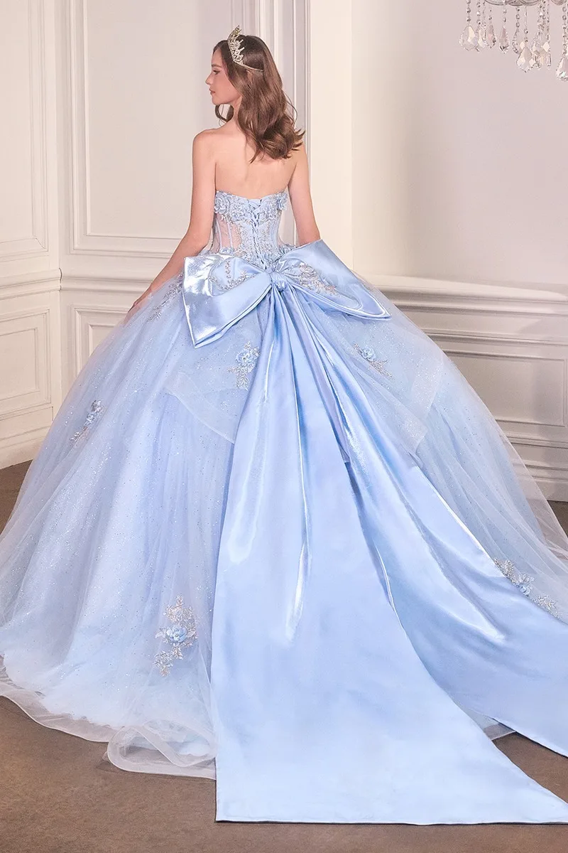 Ladivine 15726 Dress — LT BLUE