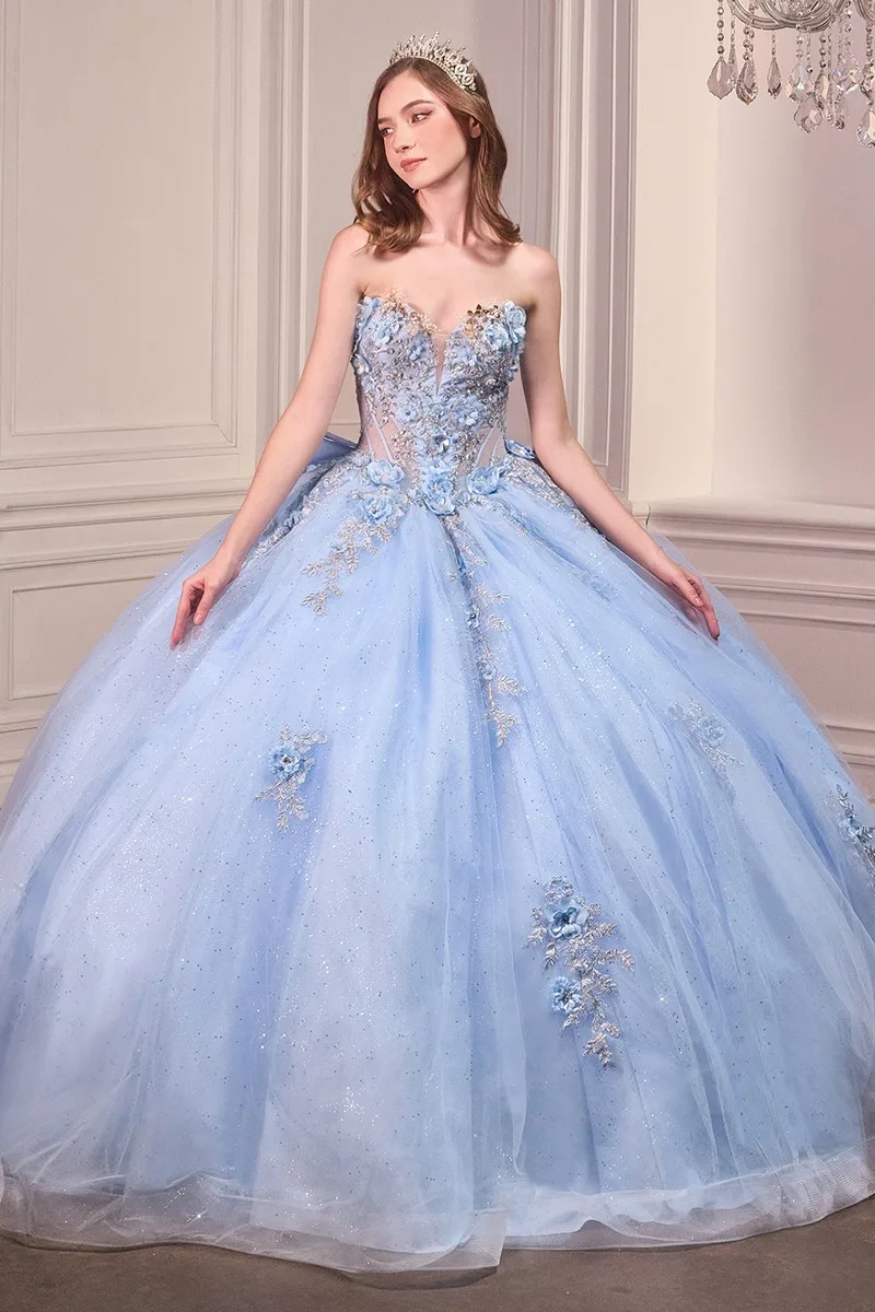 Ladivine 15726 Dress — LT BLUE