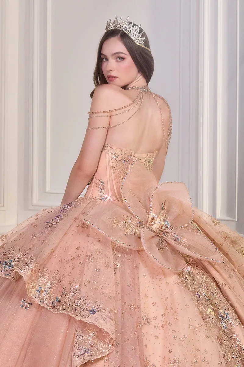 Ladivine 15727 Dress — ROSE GOLD