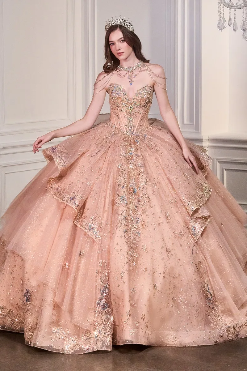 Ladivine 15727 Dress — ROSE GOLD