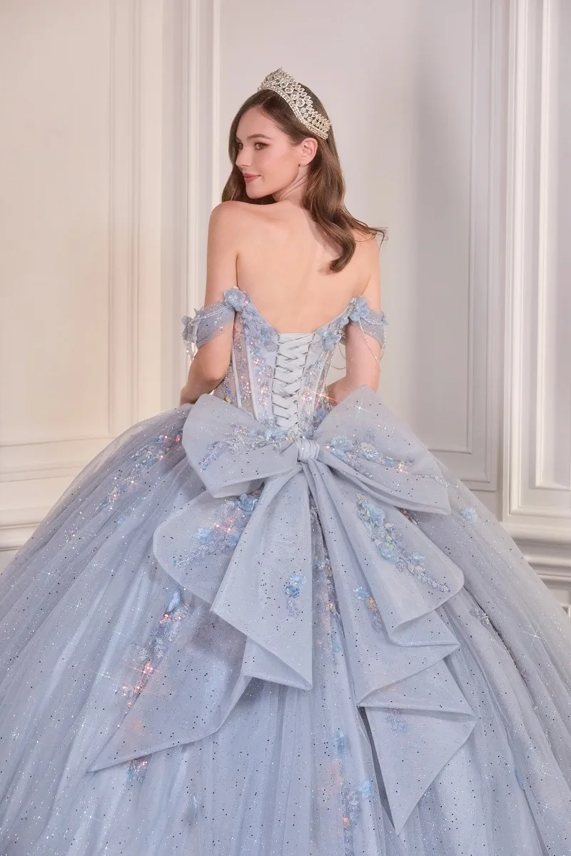 Ladivine 15728 Dress — BLUE