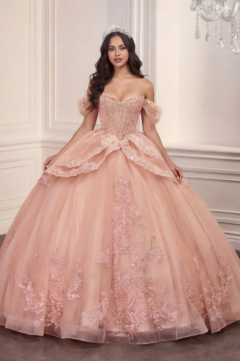 Ladivine 15729 Dress — BLUSH