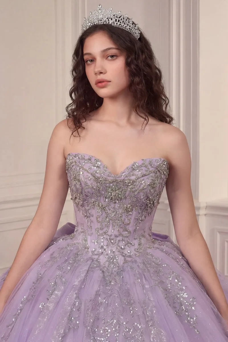 Ladivine 15730 Dress — LAVENDER