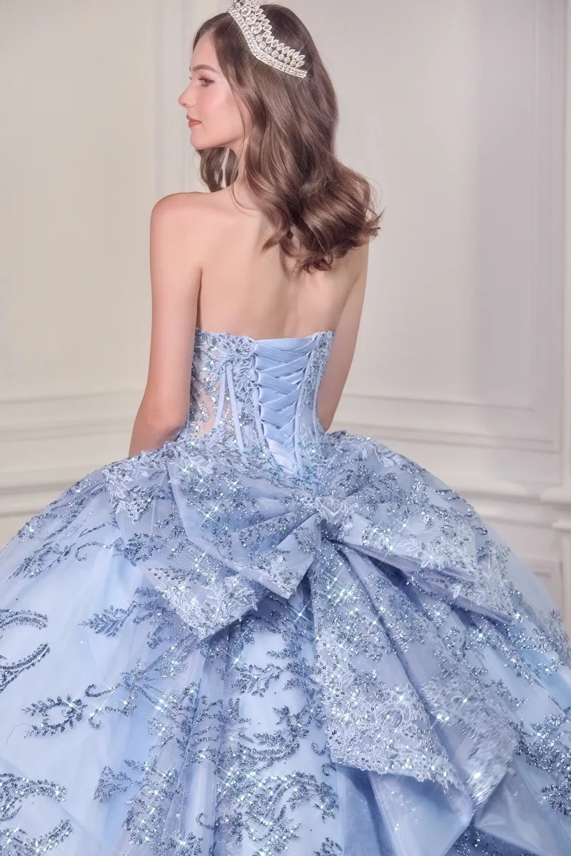Ladivine 15732 Dress — BLUE