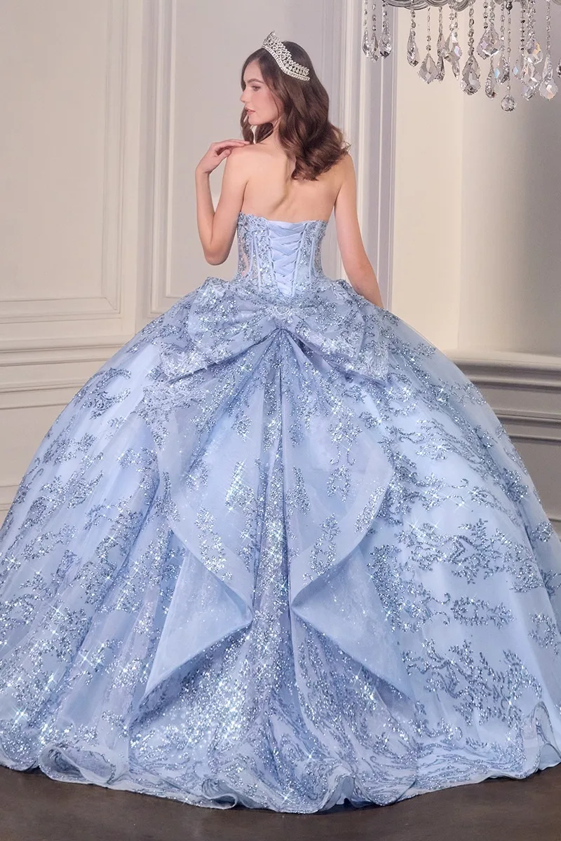 Ladivine 15732 Dress — BLUE
