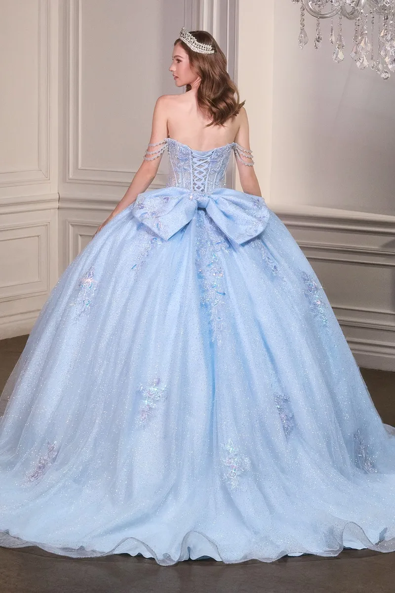 Ladivine 15735 Dress — LT BLUE