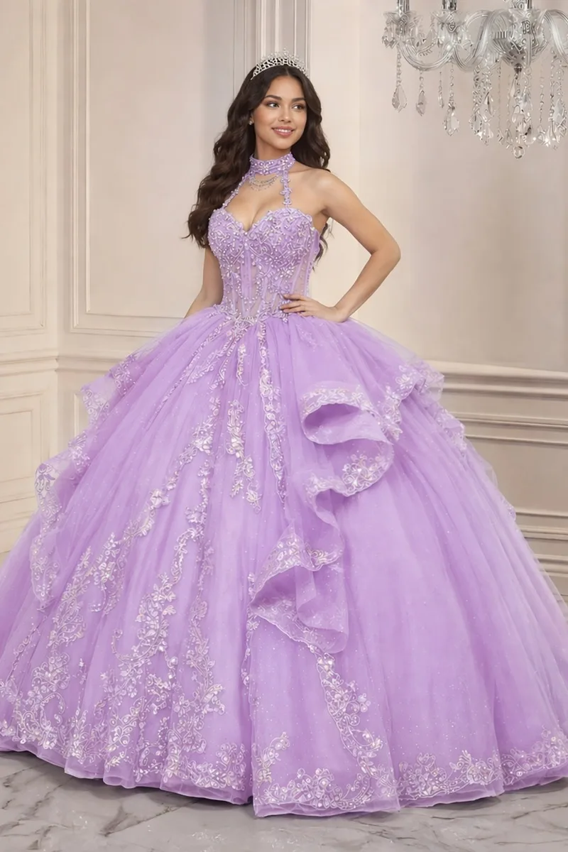 Ladivine 15741 Dress — LILAC