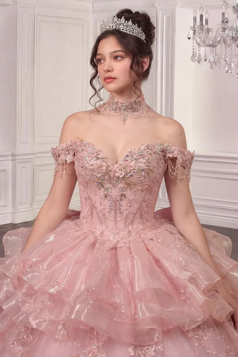 Ladivine 15742 Dress — PINK