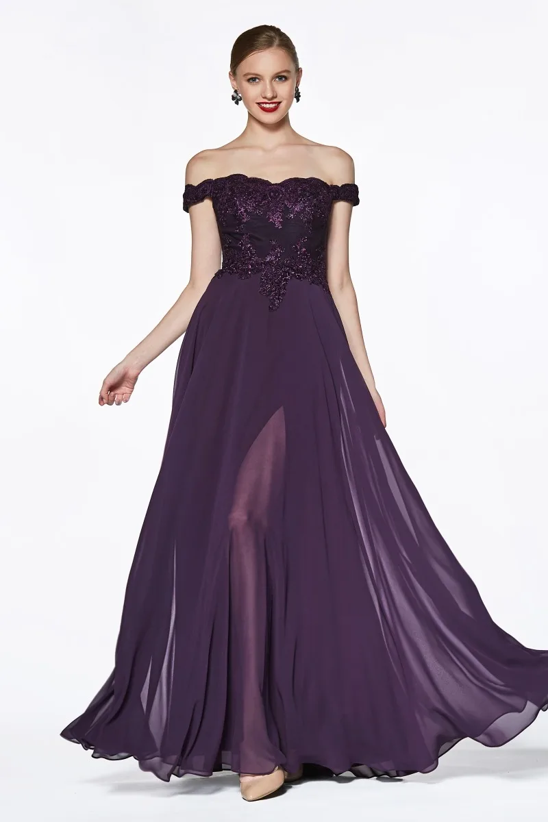 Ladivine Collective 7258 Dress — EGGPLANT 3 1