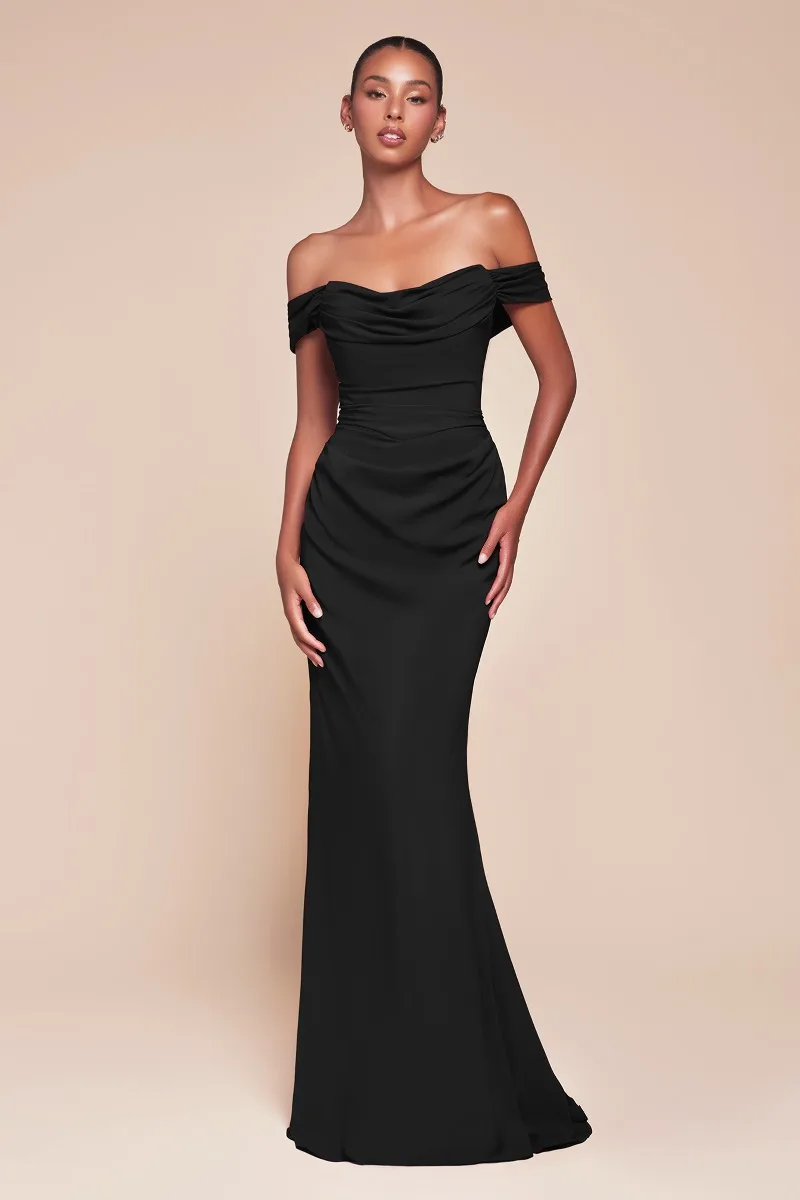 Ladivine 7433 Dress — BLACK