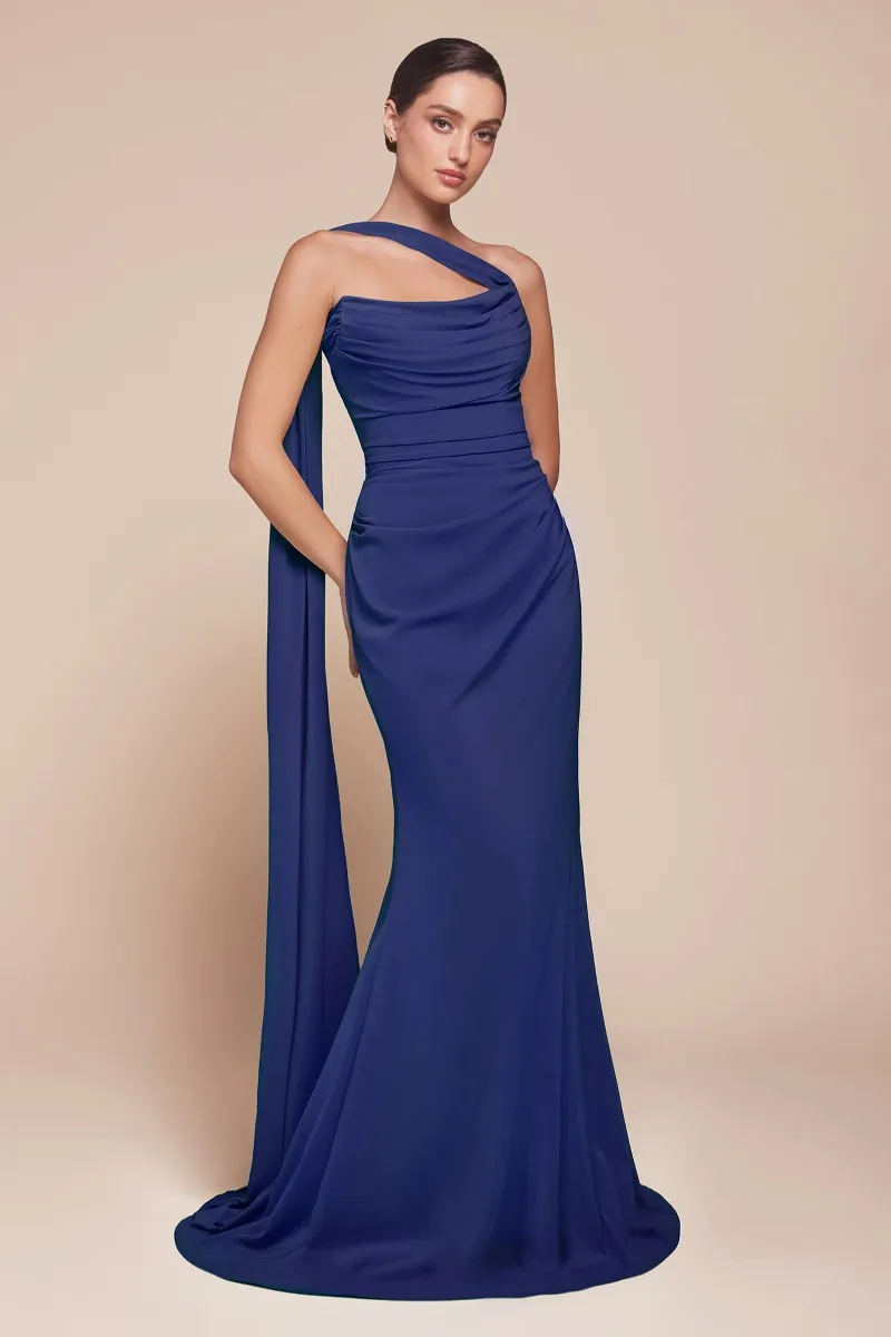 Ladivine 7433 Dress — COBALT