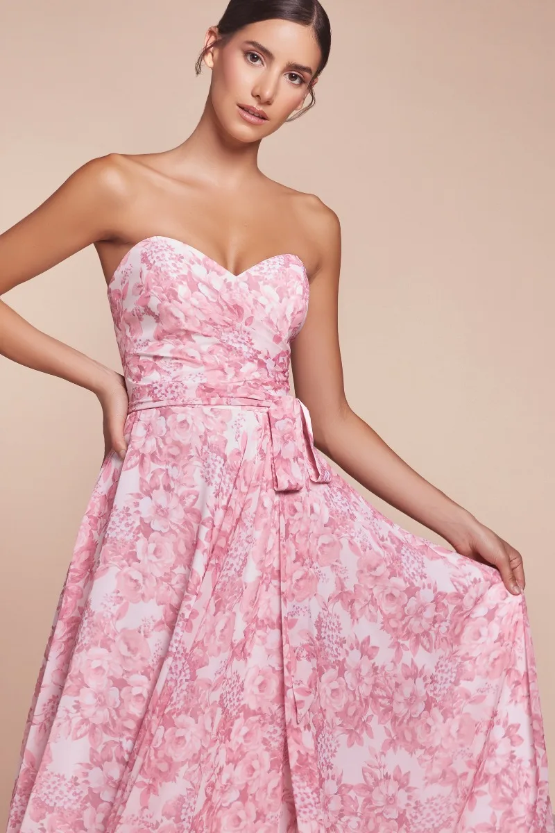 Ladivine 7443 Dress — ROSE