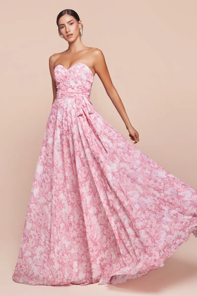 Ladivine 7443 Dress — ROSE