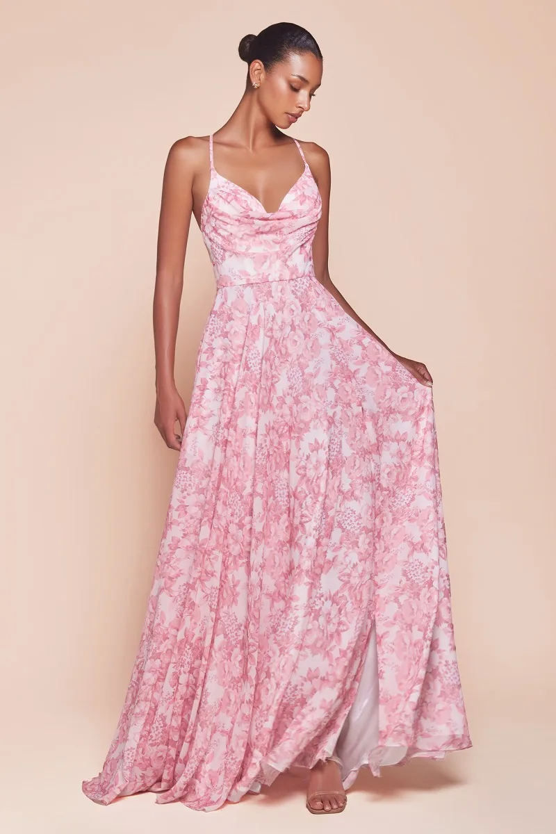 Ladivine 7444 Dress — ROSE