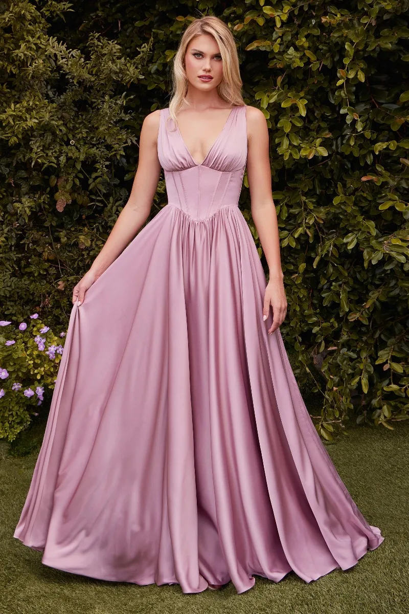 Ladivine 7447 Dress — MAUVE