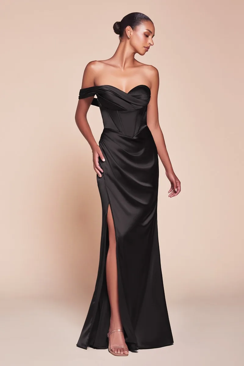Ladivine 7448 Dress — BLACK