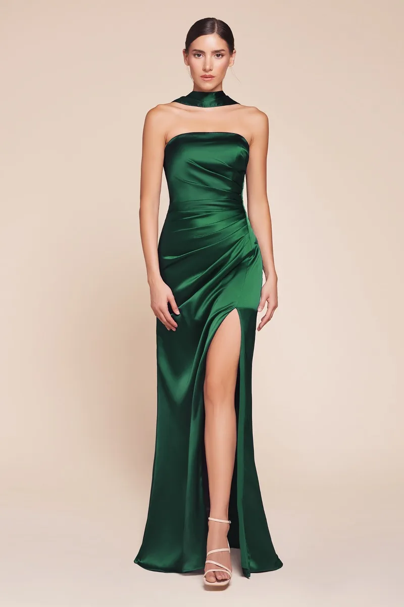 Ladivine 7451 Dress — EMERALD