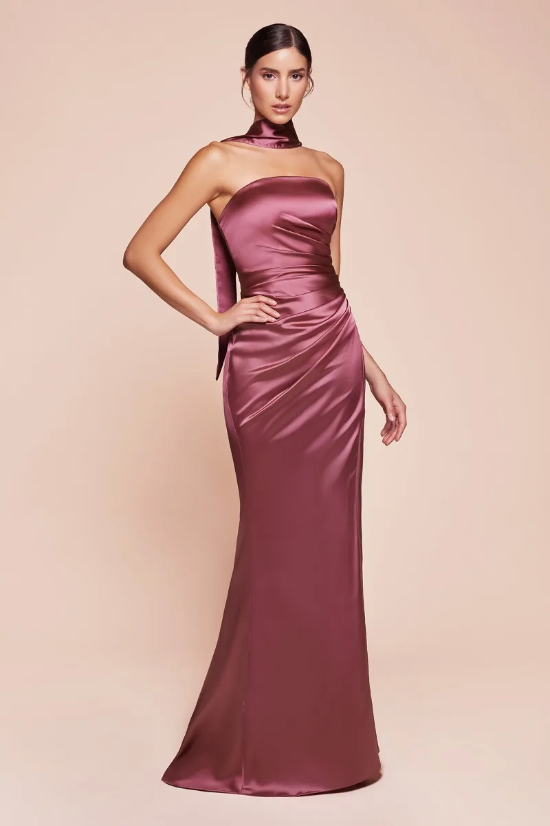 Ladivine 7451 Dress — MAUVE ROSE