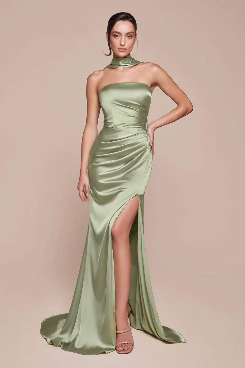 Ladivine 7451 Dress — SAGE