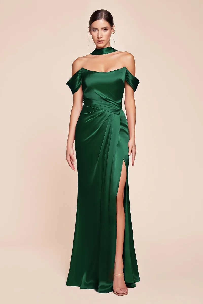 Ladivine 7452 Dress — EMERALD