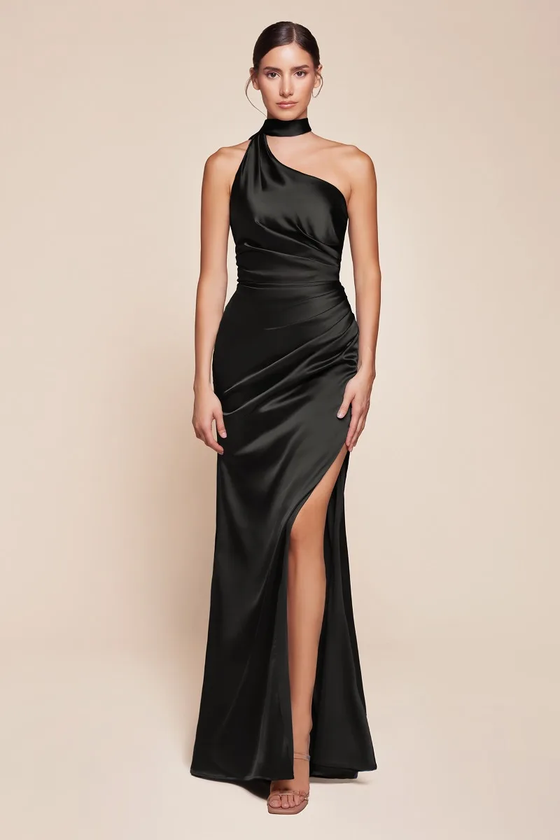 Ladivine 7454 Dress — BLACK