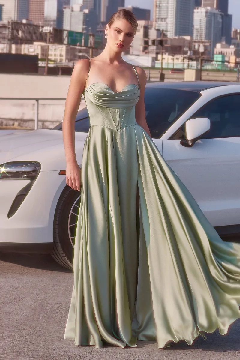 Ladivine 7481 Dress — SAGE
