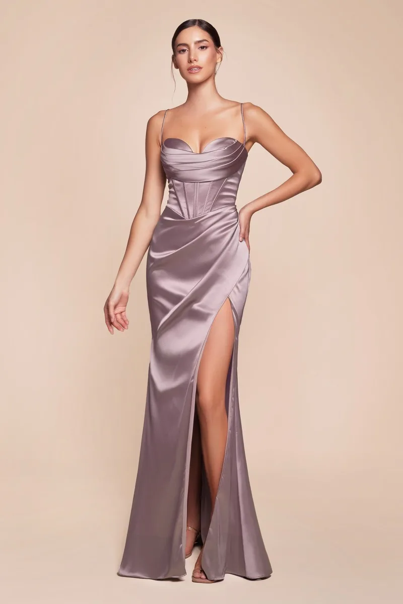 Ladivine 7483 Dress — TAUPE