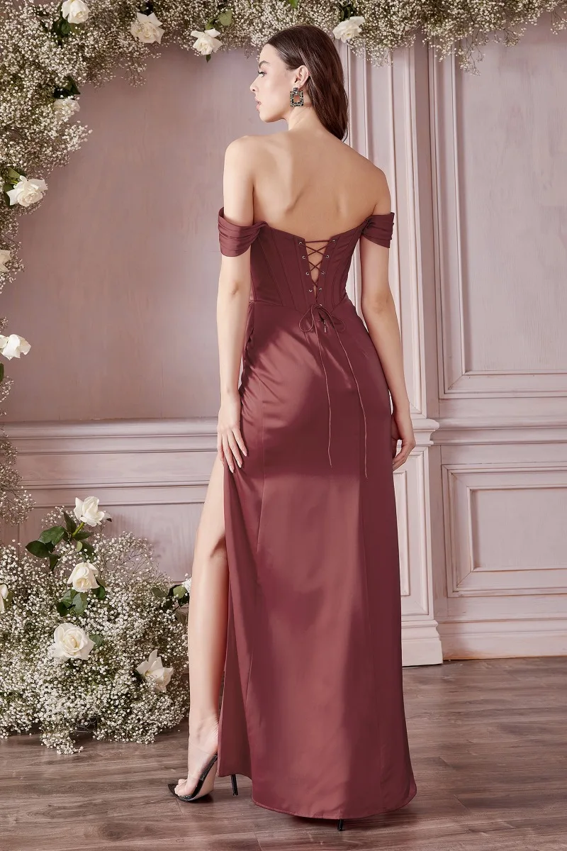 Ladivine 7484 Dress — ROSEWOOD