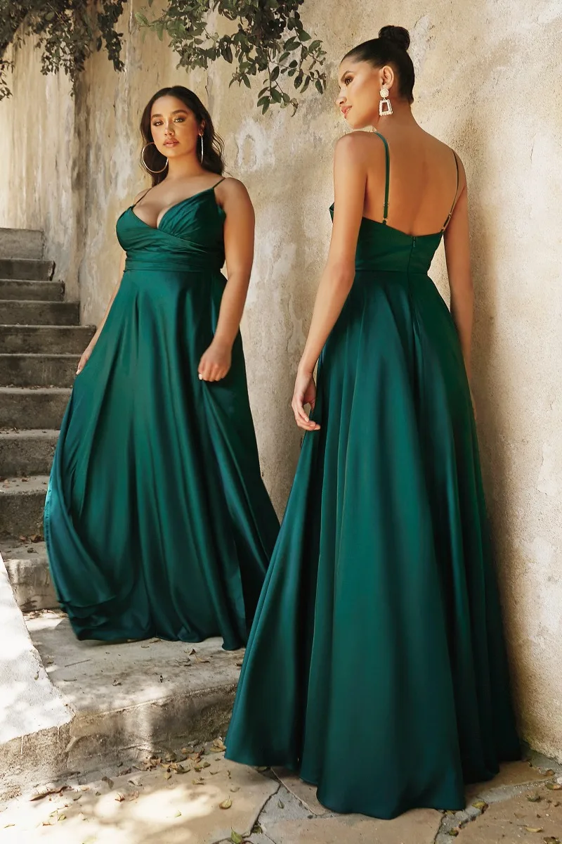 Ladivine 7485C Dress — 7485 EMERALD