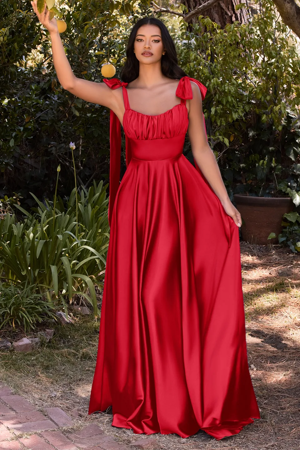 Ladivine 7490 Dress — RED