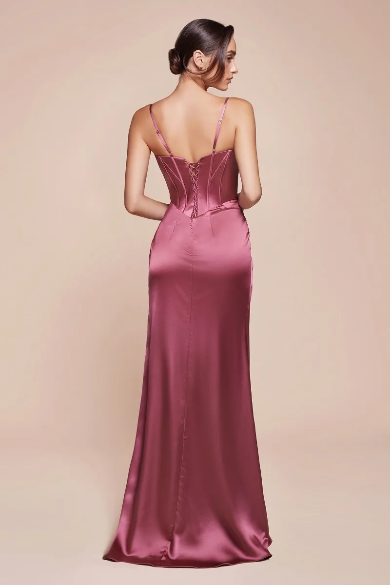 Ladivine 7495 Dress — MAUVE ROSE